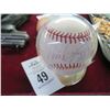 Image 1 : Wade Boggs Autographed Baseball w/COA