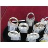 Image 2 : 9-Fashion Rings - 9 X $