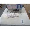 Image 1 : 3-Dept. 56 Skating Pond Village Landscape & Farm Accessory Set - 3 X $