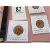 Image 2 : Tray Lot of Wheat Pennies & Stamp
