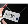 Image 1 : Sterling Silver Necklace w/Sapphire Pendant