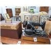 Image 1 : Vintage Singer Sewing Machine w/Case