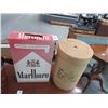 Image 1 : Vintage Marlboro Advertising Box & Lidded Box