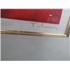 Image 2 : Framed Signed & Numbered 5/35 Itzchak Tarkay "Seated Woman" - 36" x 41"