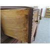 Image 2 : Burled Wood Brass Accent 3 Over 4 Dresser