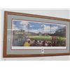 Image 3 : Framed & Numbered 193/600 National Bohemian Stadium Print Artist ? - 42" x 23"