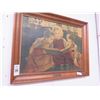 Image 1 : Framed Oil On Board "The Fairy Tale" Artist Watters Firic - 22" x 28"