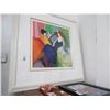 Image 1 : Framed & Numbered 42/45 "Chatting" Artist ?