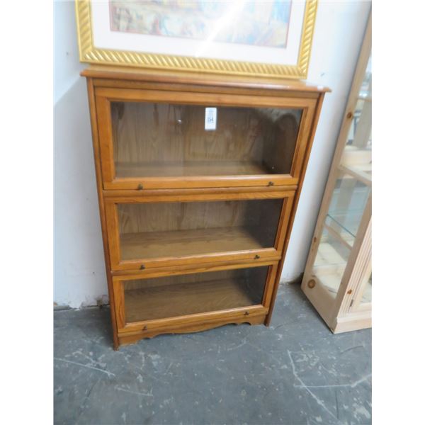 Oak Barrister Bookcase