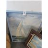 Image 2 : 2-Framed Sailboat Print - 2 X $