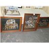 Image 1 : 3-Framed Asian Motif Print - 3 X $