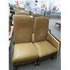 Image 1 : Carved Mahogany Padded Dining Chair (4)