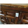 Image 2 : Mahogany 2 Door Server Cabinet