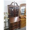 Image 1 : Mahogany Drop Front Glass Door Desk