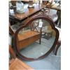 Image 1 : Carved Mahogany Framed Mirror - No Shipping