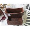 Image 1 : Wood Wall Knick Knack Shelf, Bird Trap Sample Box, Candlestands & Table Décor