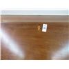 Image 2 : Mahogany 4 Drawer Drop Front Desk