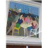 Image 1 : Itzchak Tarkay Signed Art "Old Jaffer" Print - 50" x 50"