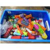 Image 2 : Box of Pez Dispensers & Toys