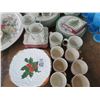 Image 2 : Lot of Holiday China