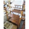 Image 1 : Distressed 4 Tier Display Shelf