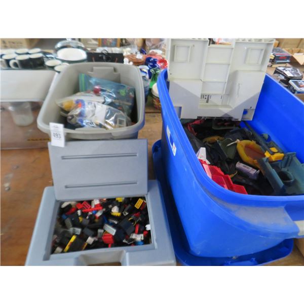 Legos And Asst. Toys (2 Bins)