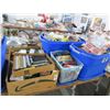 Image 1 : Lot of Vintage Train Cars/Tracks And Accessories