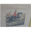 Image 2 : 3-Framed Fox Hunt Print - 28" x 22" - 3 X $