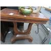 Image 3 : Carved Mahogany Flip Top Side Table
