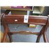 Image 2 : Mahogany Padded Armchair