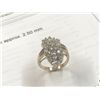 Image 2 : 14K Diamond Ring w/29 Round Diamonds 6.7g  Replacement Value $2850