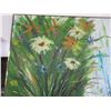 Image 4 : Large Framed Oil on Canvas Floral  4' x 5'