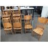 Image 1 : 6 Wooden Chairs