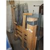 Image 2 : Double Wooden Bed Set