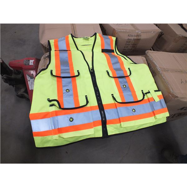 3XL Reflective Work Vests