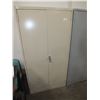 Image 1 : 2 Door Metal Storage Cabinet