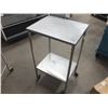 Image 1 : Stainless Steel Cart On Wheels