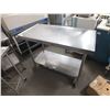 Image 1 : Stainless Steel Table On Wheels