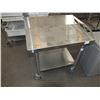Image 1 : Stainless Steel Cart On Wheels