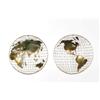 Image 1 : Curtis Jeré "World Globes", pair , USA c. 1970