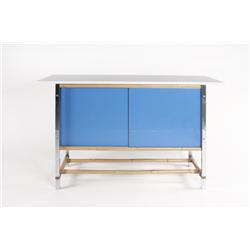 Mid Century Modern Tiki with chairs, USA c. 1970