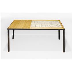 Roger Capron Coffee table, Vallauris, France, c. 1950