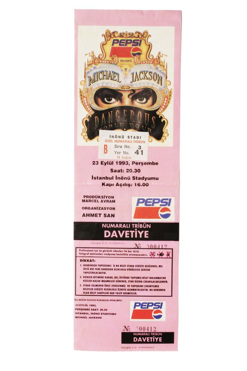 michael jackson dangerous concert