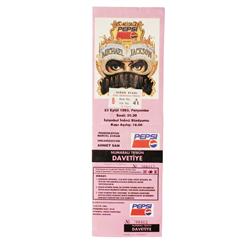 Michael Jackson "Dangerous" Concert ticket Turkey 1993