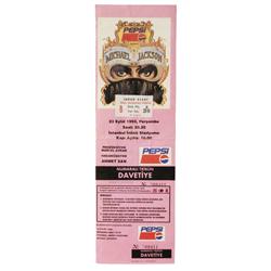 Michael Jackson "Dangerous" Concert ticket Turkey 1993
