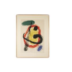Joan Miró ( 1893-1983): Lithograph , Spain c. 1970