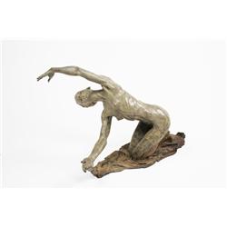 Richard D. MacDonald Dawn The Awakening, Bronze Sculpture 1994