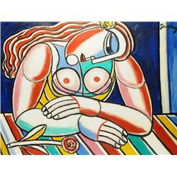 Tibor Jankay ( 1899-1994): Lonley Lover 1987