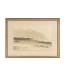 Luis Nishizawa ( 1918- ) : Volcanoes, Mexico c.1970