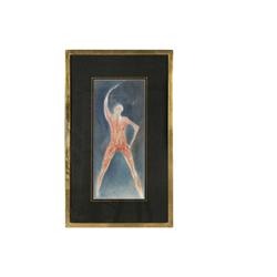 Guillermo Meza ( 1917-1997): Flying man , Mexico 1978